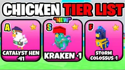 *NEW* BEST CHICKENS TIER LIST in Grow A Chicken Fighter! (SKILLS & FUSIONS) — SpaceQT