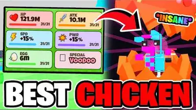 How To Get The BEST CHICKEN in Grow A Chicken Fighter! — SpaceQT