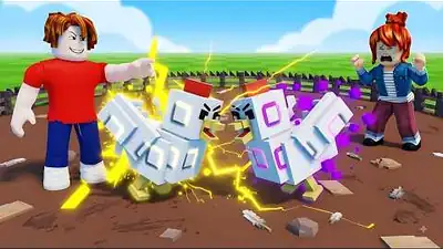 I FORCEFULLY GROW THE STRONGEST CHICKEN FIGHTER IN ROBLOX !! — Atomix Knight